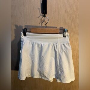 Kids All in Motion White Sports Skort Size Large